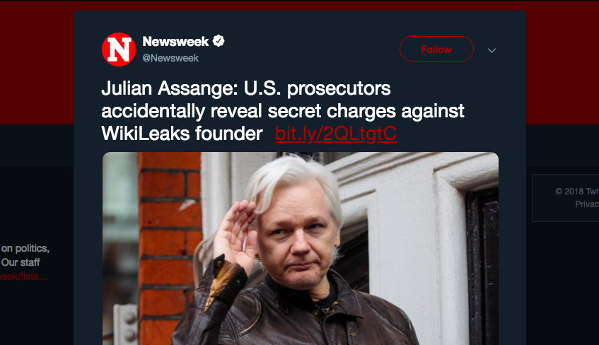 The Empire Keeps Proving Assange Right About Everything