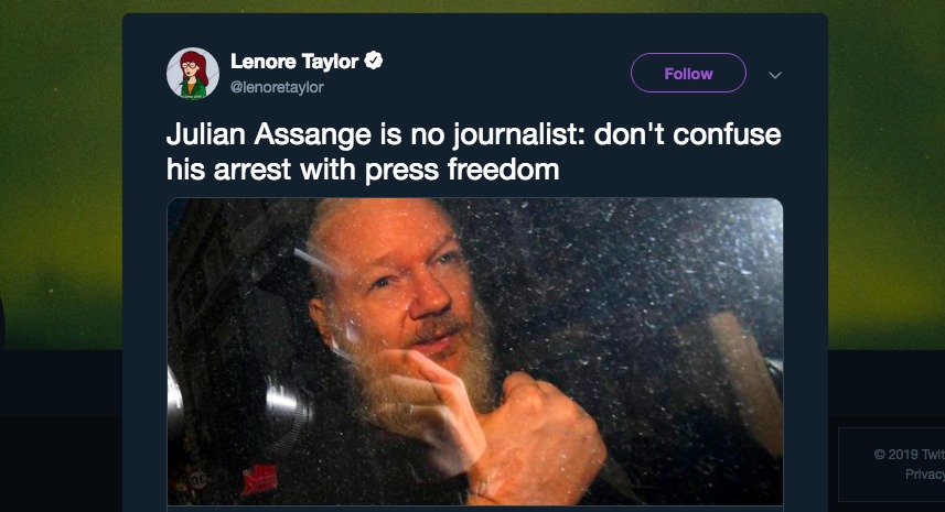 The US Government Won’t Care About Your Definition Of Journalism After The Assange Precedent Is Set
